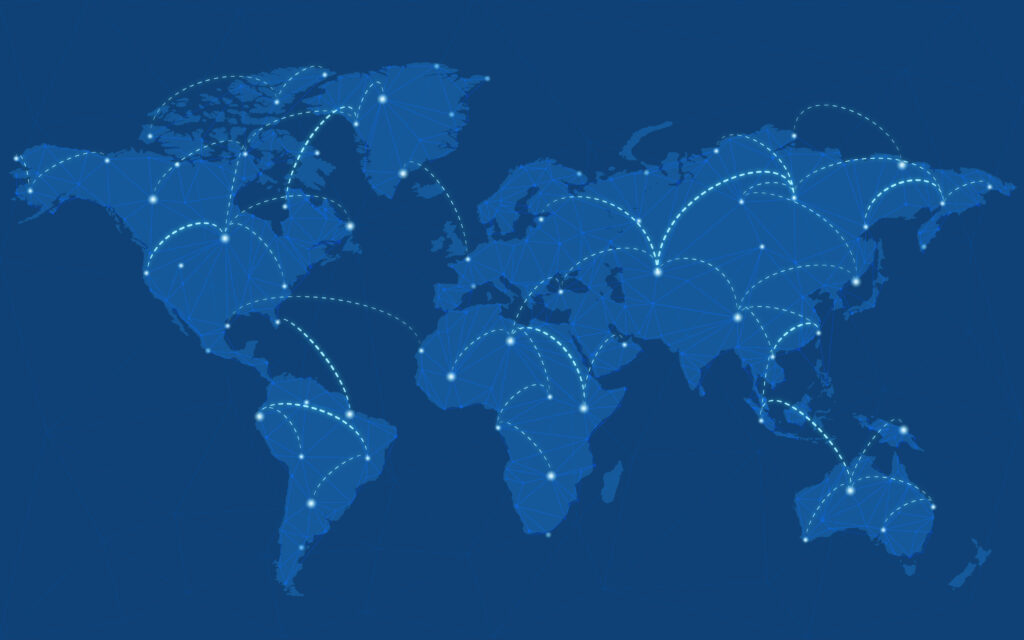 Carte du monde – témoignages et foi dans le monde